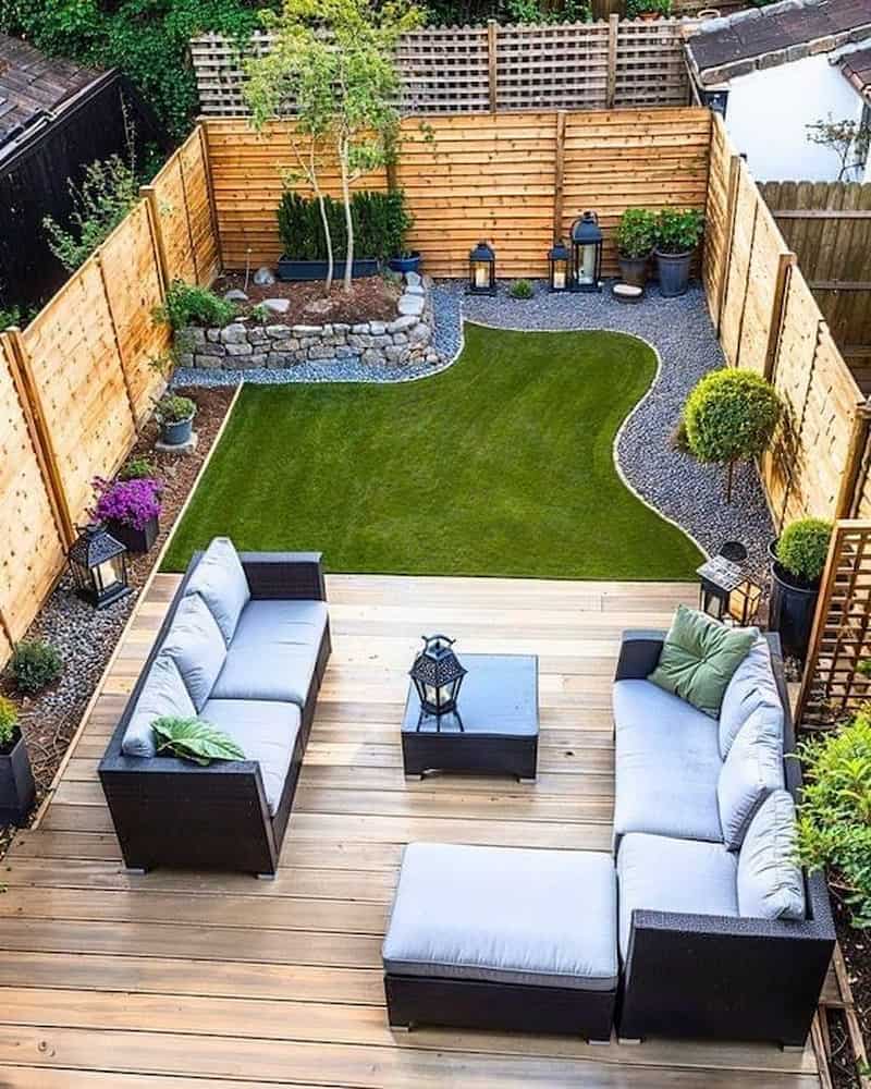 Modern Minimalist Home Garden